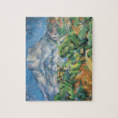 Mont Sainte Victoire boven Tholonet, Paul Cezanne Legpuzzel (Verticaal)