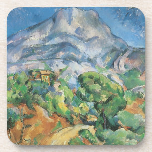 Mont Sainte Victoire boven Tholonet, Paul Cezanne Onderzetter