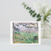 Mont Sainte-Victoire, Paul Cezanne Briefkaart (Staand voorkant)