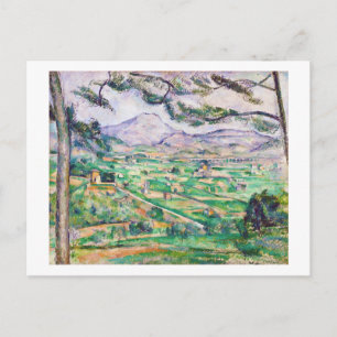Mont Sainte-Victoire, Paul Cezanne Briefkaart