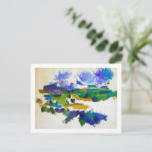 Mont Sainte-Victoire, Paul Cezanne Briefkaart (Staand voorkant)