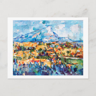 Mont Sainte-Victoire, Paul Cezanne Briefkaart