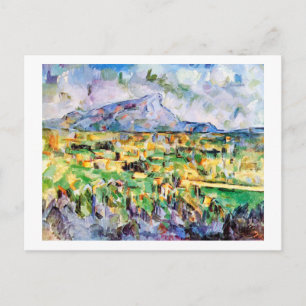 Mont Sainte-Victoire, Paul Cezanne Briefkaart