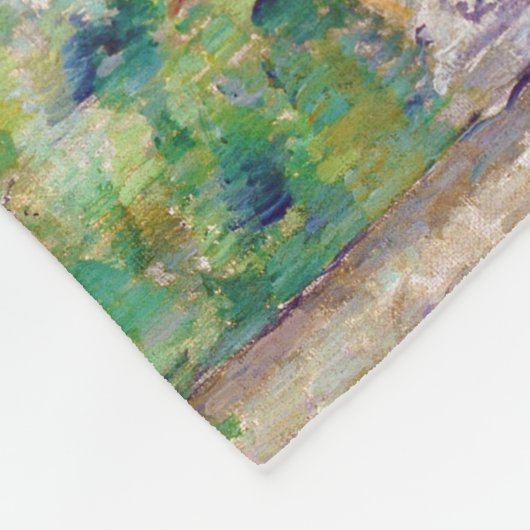 Mont Sainte-Victoire, Paul Cezanne Fleece Deken (Hoek)