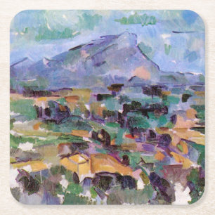 Mont Sainte-Victoire, Paul Cezanne Kartonnen Onderzetters
