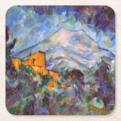 Mont Sainte-Victoire, Paul Cezanne Kartonnen Onderzetters (Voorkant)