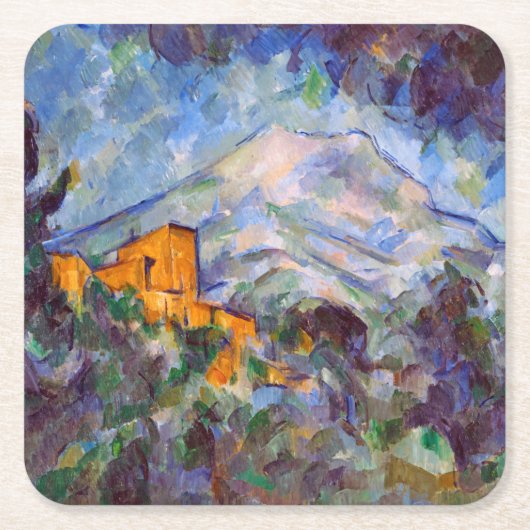Mont Sainte-Victoire, Paul Cezanne Kartonnen Onderzetters (Voorkant)