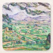 Mont Sainte-Victoire, Paul Cezanne Kartonnen Onderzetters (Voorkant)