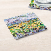 Mont Sainte-Victoire, Paul Cezanne Kartonnen Onderzetters (Schuin)