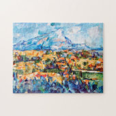 Mont Sainte-Victoire, Paul Cezanne Legpuzzel (Horizontaal)