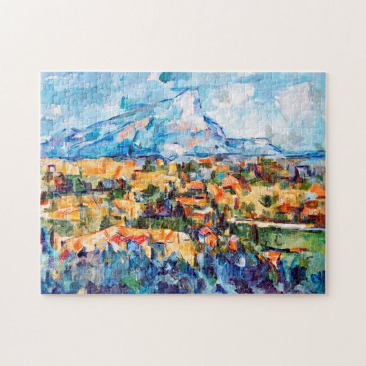 Mont Sainte-Victoire, Paul Cezanne Legpuzzel (Horizontaal)