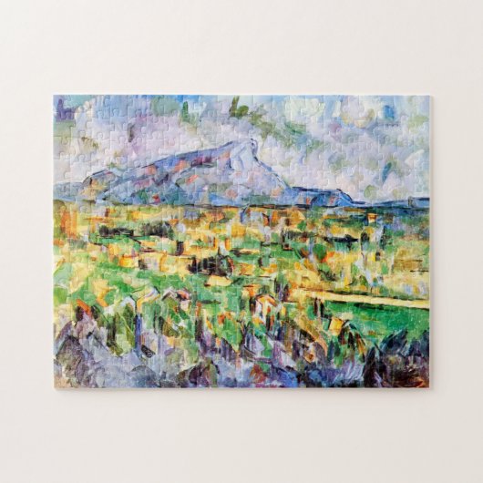 Mont Sainte-Victoire, Paul Cezanne Legpuzzel (Horizontaal)