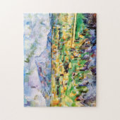 Mont Sainte-Victoire, Paul Cezanne Legpuzzel (Verticaal)
