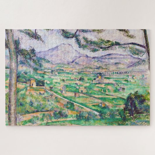 Mont Sainte-Victoire, Paul Cezanne Legpuzzel (Horizontaal)