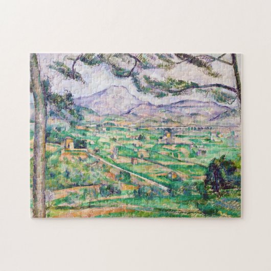 Mont Sainte-Victoire, Paul Cezanne Legpuzzel (Horizontaal)
