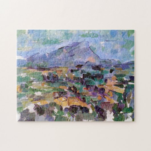 Mont Sainte-Victoire, Paul Cezanne Legpuzzel (Horizontaal)