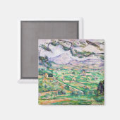 Mont Sainte-Victoire, Paul Cezanne Magneet (Voorkant / Achterkant)