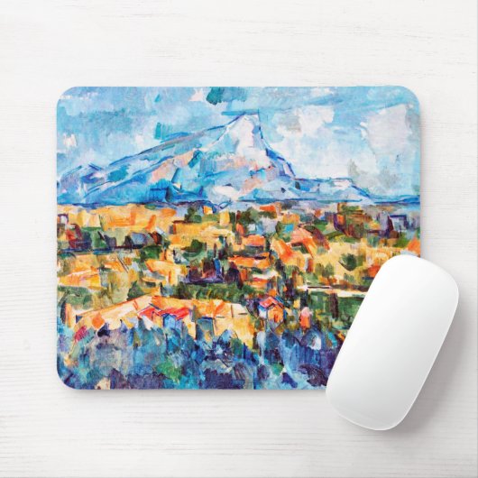 Mont Sainte-Victoire, Paul Cezanne Muismat (Met muis)