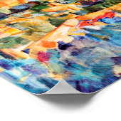 Mont Sainte-Victoire, Paul Cezanne Poster (Hoek)