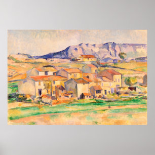 Mont Sainte-Victoire Paul Cezanne Poster