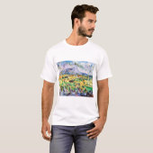 Mont Sainte-Victoire, Paul Cezanne T-shirt (Voorkant volledig)