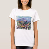 Mont Sainte-Victoire, Paul Cezanne T-shirt (Voorkant)