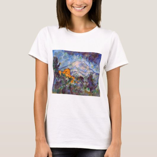 Mont Sainte-Victoire, Paul Cezanne T-shirt (Voorkant)