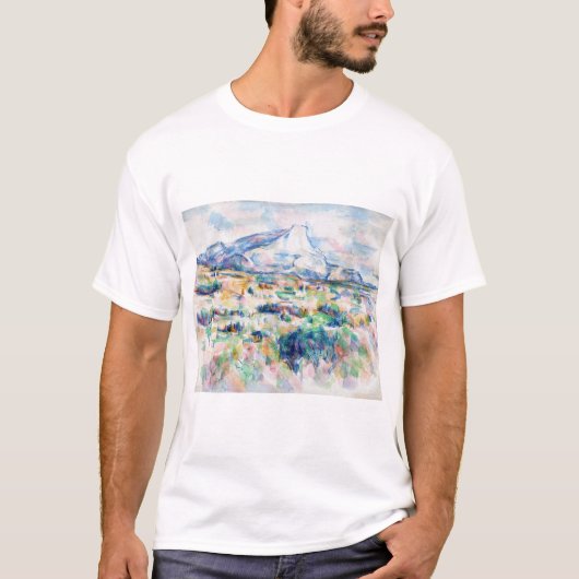 Mont Sainte-Victoire, Paul Cezanne T-shirt (Voorkant)