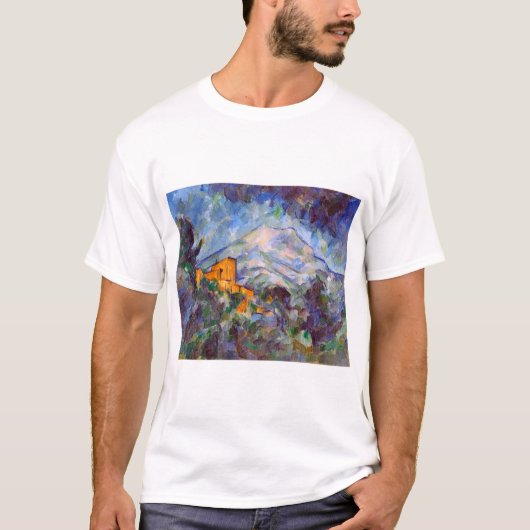 Mont Sainte-Victoire, Paul Cezanne T-shirt (Voorkant)