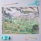 Mont Sainte-Victoire, Paul Cezanne Tissuepapier (Craft)