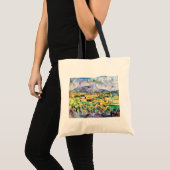 Mont Sainte-Victoire, Paul Cezanne Tote Bag (Voorkant (product))