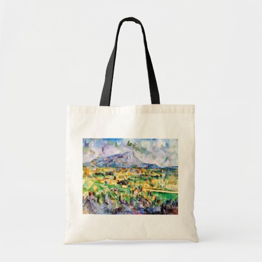 Mont Sainte-Victoire, Paul Cezanne Tote Bag (Voorkant)