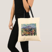 Mont Sainte-Victoire, Paul Cezanne Tote Bag (Voorkant (product))