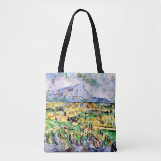Mont Sainte-Victoire, Paul Cezanne Tote Bag (Voorkant)