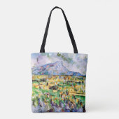 Mont Sainte-Victoire, Paul Cezanne Tote Bag (Achterkant)