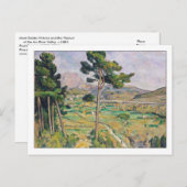 Mont Sainte-Victoire van Cezanne Briefkaart (Voorkant / Achterkant)