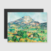 Mont Sainte-Victoire van Paul Cezanne (Voorkant / Achterkant)