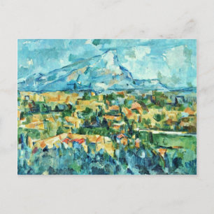 Mont Sainte-Victoire van Paul Cézanne (beste kwali Briefkaart