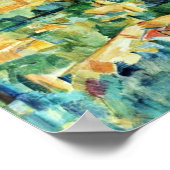 Mont Sainte-Victoire van Paul Cézanne (beste kwali Poster (Hoek)