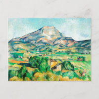 Mont Sainte-Victoire van Paul Cezanne