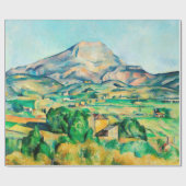 Mont Sainte-Victoire van Paul Cezanne Cadeaupapier (Vlak)