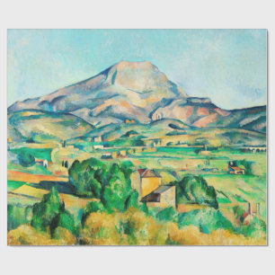 Mont Sainte-Victoire van Paul Cezanne Cadeaupapier