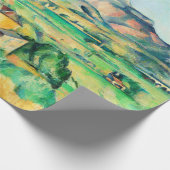 Mont Sainte-Victoire van Paul Cezanne Cadeaupapier (Hoek)