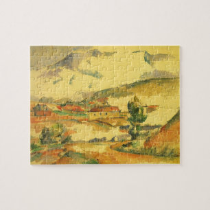 Mont Sainte Victoire van Paul Cezanne,  kunst Legpuzzel