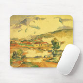 Mont Sainte Victoire van Paul Cezanne,  kunst Muismat (Met muis)