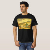 Mont Sainte Victoire van Paul Cezanne,  kunst T-shirt (Voorkant volledig)