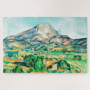 Mont Sainte-Victoire van Paul Cezanne Legpuzzel