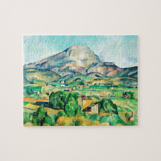 Mont Sainte-Victoire van Paul Cezanne Legpuzzel (Horizontaal)