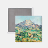 Mont Sainte-Victoire van Paul Cézanne Magneet (Voorkant / Achterkant)