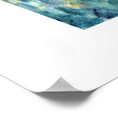 Mont Sainte-Victoire van Paul Cezanne Poster (Hoek)